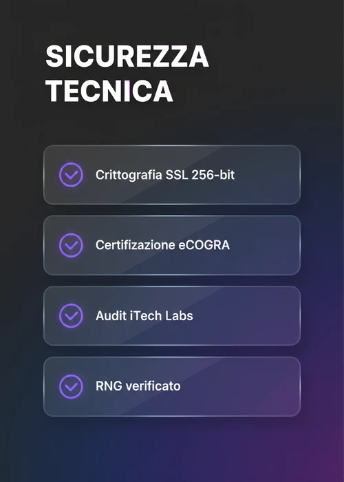Icone di sicurezza e lucchetti digitali che rappresentano la protezione dei dati nei casinò online